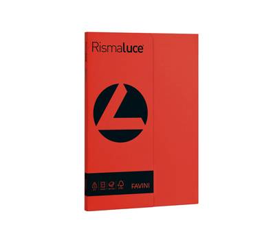 Carta Rismaluce Small - A4 - 90 gr - rosso scarlatto 61 - conf. 100 fogli - Favini - A69C144 - 8007057615135 - DMwebShop