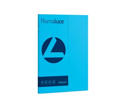 Carta Rismaluce Small - A4 - 200 gr - azzurro 55 - conf. 50 fogli - Favini - A69G544 - 8007057615258 - DMwebShop