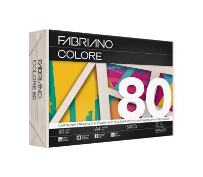 FabrianoColore - A3 - 80 gr - colori tenui avorio - conf. 250 fogli - Fabriano - 76329742 - 8001348234890 - DMwebShop