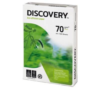 Carta Discovery 70 - A4 - 70 gr - bianco - risma da 500 fogli - conf. 5 pezzi - Discovery70A4 - 5602024334854 - DMwebShop