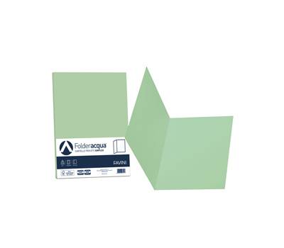 Cartelline semplici Acqua - 200 gr - 25 x 34 cm - verde chiaro - conf. 50 pezzi - Favini - A50P664 - 8007057262087 - DMwebShop