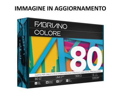FabrianoColore - A4 - 160 gr - colori tenui rosa cipria - conf. 250 fogli - Fabriano - 75416021 - 8001348154099 - DMwebShop