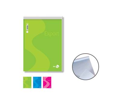 Blocco note Export - 5 mm - 150 x 210 mm - 50 gr - 50 fogli - conf. 10 pezzi - BM - 0100241 - 8008234002410 - DMwebShop