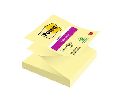 Blocco Super Sticky Z Notes - giallo Canary - 76 x 76 mm - 90 fogli - conf. 12 pezzi - Post-it - 7100290161 - 4064035065577 - DMwebShop