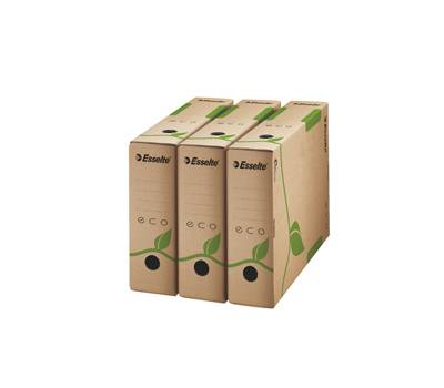 Scatola archivio EcoBox - dorso 8 cm - 32,7 x 23,3 cm - conf. 25 pezzi - Esselte - 623916 - 4049793038520 - DMwebShop