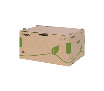 Scatola container EcoBox - 34 x 43,9 x 25,9 cm - apertura laterale - conf. 10 pezzi - Esselte - 623919 - 4049793026282 - DMwebShop