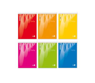Blocco note Derby - 1 rigo - 210 x 297 mm - 60 gr - 70 fogli - conf. 10 pezzi - BM - 0100023 - 8008234000232 - DMwebShop