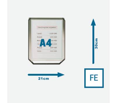 Display verticale - A4 - per colonnine 600 G - Stilcasa - F476490. - 8033630004041 - DMwebShop