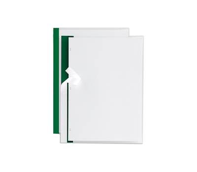 Cartelline Poli 200 PPL - 21 x 29,7 cm - trasparente dorso Verde - conf. 10 pezzi - Sei Rota - 66230505 - 8004972015750 - DMwebShop