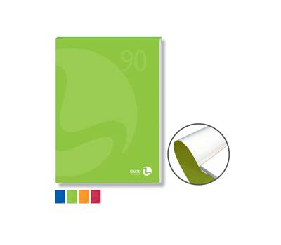 Blocco notes90 - A4 - collato lato corto - quadretti 10 mm - 80 fogli - 90 gr - copertina 250 gr - conf. 5 pezzi - BM - 0100200 - 8008234002007 - DMwebShop