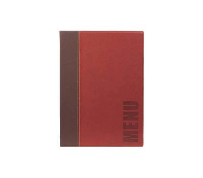 Portamenu' Trendy - A4 - 24 x 34 cm - bordeaux - 1 inserto doppio incluso - Securit - MC-TRA4-WR - 8717624240560 - DMwebShop