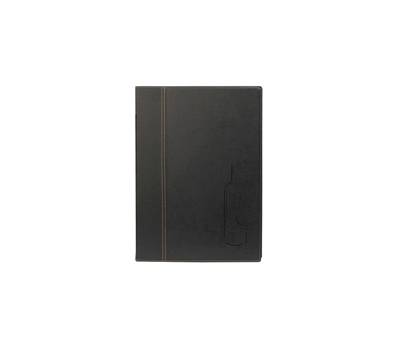 Carta dei vini Trendy - A4 - 24 x 34 cm - nero - 1 inserto doppio incluso - Securit - MC-TRWC-BL - 8717624240805 - DMwebShop