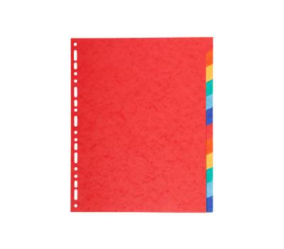 Separatore Forever - 12 tacche - cartoncino riciclato 220 gr - A4 maxi - multicolore - Exacompta - 2112E - 3130630021124 - DMwebShop