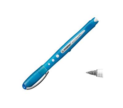Roller - con cappuccio - Worker Colorful - punta 0,5 mm - blu - Stabilo - 2019/41 - 4006381415514 - DMwebShop