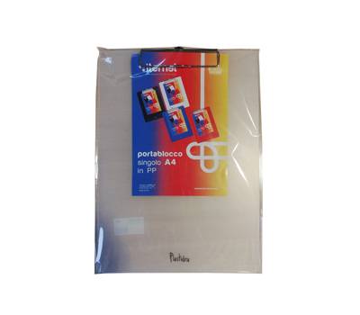 Portablocco con molla in metallo - copertina in PPL - A4 - trasparente opaco - Iternet - 7071TR - 8028422570712 - DMwebShop