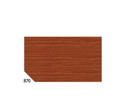 Carta crespa 50 x 250 cm 48 gr m2 marrone 870 confezione 10 rotoli - 9730