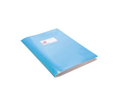 Coprimaxi Gold con alette 21 x 30 cm PVC 300 mic laccato azzurro - 9873