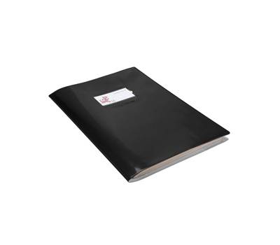 Coprimaxi Gold con alette 21 x 30 cm PVC 300 mic laccato nero - 9875