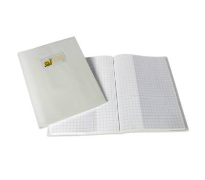 Coprimaxi LF con alette A4 PVC laccato bianco - 9840