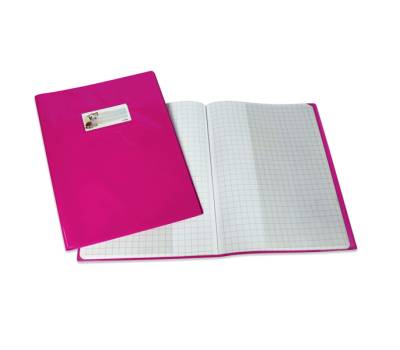 Coprimaxi LF con alette A4 PVC laccato fucsia - 9857