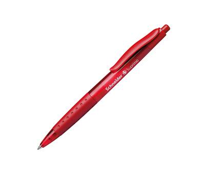 Penna a sfera a scatto Suprimo tratto medio rosso - 9975