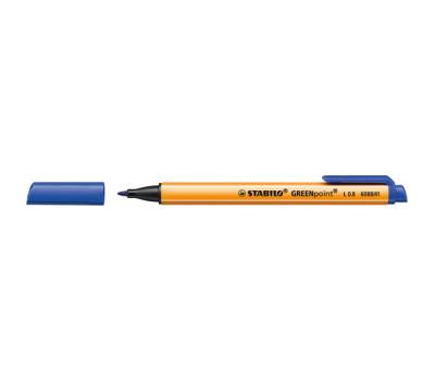 Pennarello Greenpoint punta 0,8 mm blu - 9957