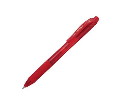Roller a scatto Energel x BL107 punta 0,7 mm rosso - 9882