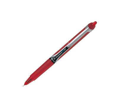 Roller a scatto Hi Tecpoint V7 RT punta 0,7 mm rosso - 9964