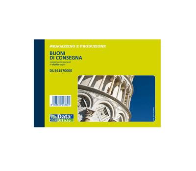 Blocco buoni di consegna - 50-50 copie autoricalcanti - 11,5 x 16,5 cm - conf. 5 pezzi - Data Ufficio - DU161570000 - 8008842585077 - DMwebShop