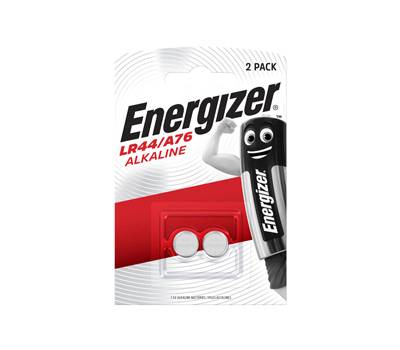 Pile LR44/A76 Alkaline - specialistiche - blister 2 pezzi - Energizer - E300781500 - 7638900083071 - DMwebShop