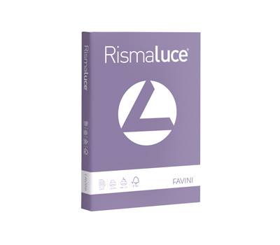 Carta Rismaluce - A4 - 200 gr - viola 49 - conf. 125 fogli - Favini - A67J104 - 8007057616941 - DMwebShop