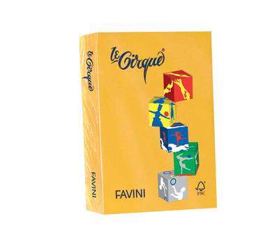 Carta Le Cirque - A4 - 160 gr - giallo oro 201 - conf. 250 fogli - Favini - A74H304 - 8025478320773 - DMwebShop