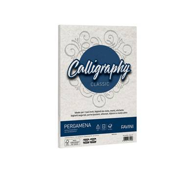 Carta Calligraphy Pergamena - A4 - 90 gr - bianco 01 - conf. 50 fogli - Favini - A690204 - 8007057672008 - DMwebShop