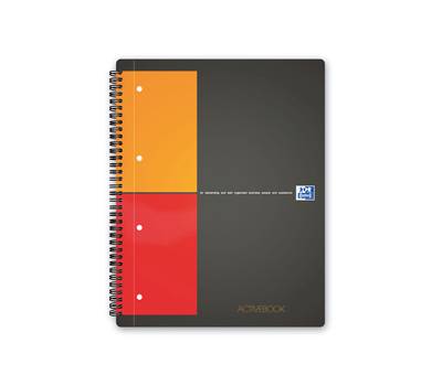 Blocco spiralato International Activebook - 5 mm con margine - 240 x 297 mm - 80 gr - 80 fogli - Oxford - 100104329 - 3020120014012 - DMwebShop