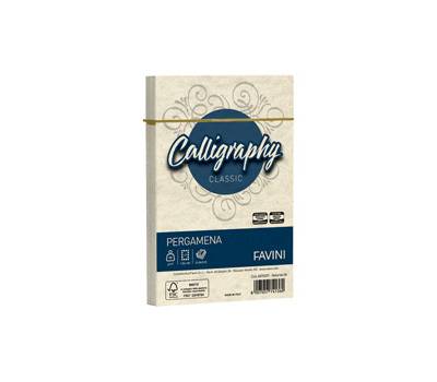 Busta Calligraphy Pergamena - 120 x 180 mm - 90 gr - naturale 06 - conf. 25 pezzi - Favini - A57Q207 - 8007057741360 - DMwebShop