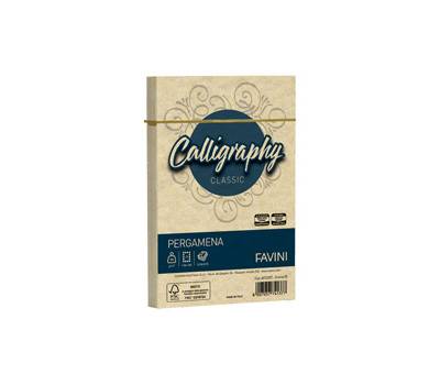 Busta Calligraphy Pergamena - 120 x 180 mm - 90 gr - crema 05 - conf. 25 pezzi - Favini - A572207 - 8007057741377 - DMwebShop