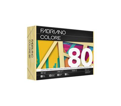 FabrianoColore - A3 - 80 gr - colori tenui banana - conf. 250 fogli - Fabriano - 75029742 - 8001348234760 - DMwebShop