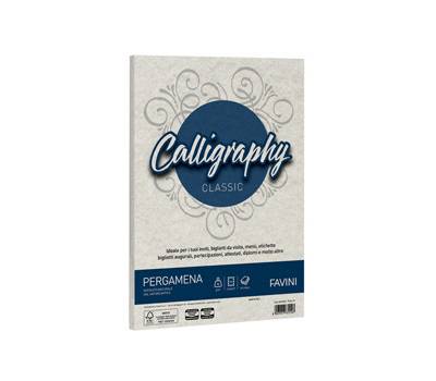 Carta Calligraphy Pergamena - A4 -190 gr - perla 10 - conf. 50 fogli - Favini - A694084 - 8007057672114 - DMwebShop