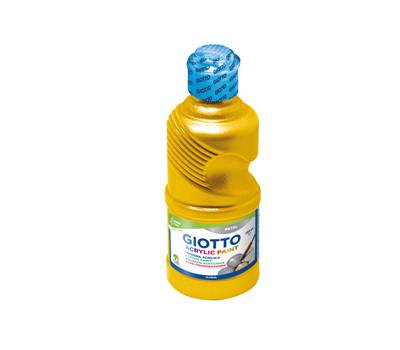 Tempera pronta acrilica - 250 ml - oro - Giotto - 53380000 - 8000825534225 - DMwebShop