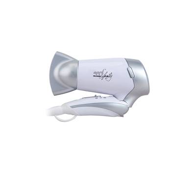 Asciugacapelli da viaggio Handy Style - 17 x 7 x 21,5 cm - 1200 W - 115/230 V - bianco-grigio - Melchioni - 118030005 - 8006012237566 - DMwebShop