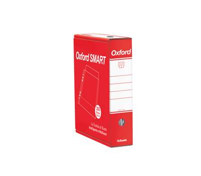 Buste forate Oxford Smart - De Luxe - liscio - 22 x 30 cm - trasparente - conf. 300 pezzi - Esselte - 391098500 - 8004157098509 - DMwebShop