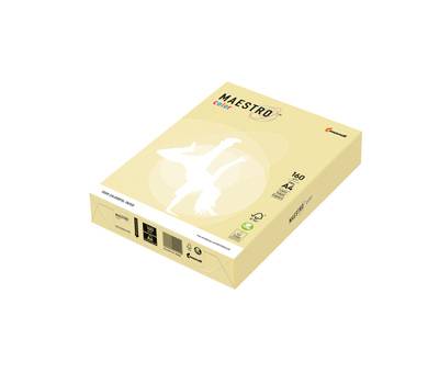 Carta Maestro Color - A4 - 160 gr - giallo tenue YE23 - conf. 250 fogli - Mondi - 7216 - 9003974423890 - DMwebShop