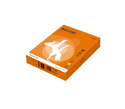 Carta Maestro Color - A4 - 80 gr - arancio forte OR43 - conf. 500 fogli - Mondi - 7020 - 9003974400860 - DMwebShop