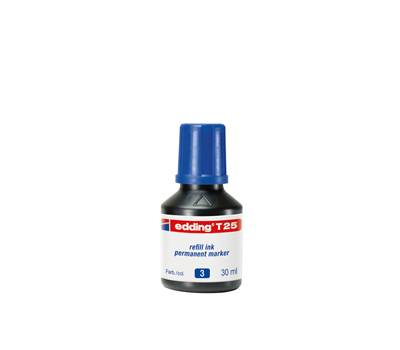 Ricarica Inchiostro per Marcatore Permanente - contenuto 30 ml - blu - Edding - E-T25 003 - 4004764023882 - DMwebShop