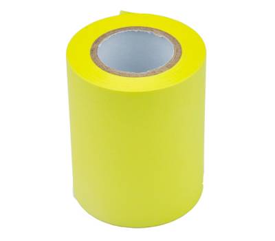 Rotolo ricarica carta autoadesiva - giallo neon - 59 mm x 10 mt - per Memoidea Tape Dispenser - conf. 6 pezzi - Iternet - 3205G - 8028422332051 - DMwebShop