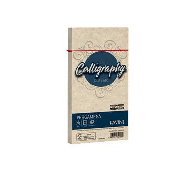 Busta Calligraphy Pergamena 110 x 220 mm 90 gr sabbia - 02,10256 Busta Calligraphy Pergamena 110 x 220 mm 90 gr sabbia - 02,10256