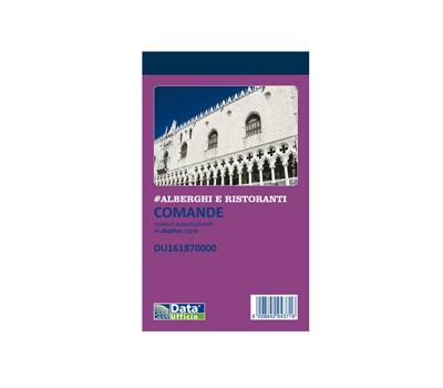 Blocco comande - 25-25 copie autoricopianti - 16,8 x 10 cm - conf. 10 pezzi - Data Ufficio - DU161870000 - 90882A - DMwebShop