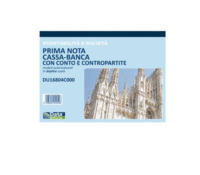 Blocco prima nota cassa - 50-50 copie autoricalcanti - 21,5 x 29,7 cm - Data Ufficio - DU16804C000 - 8008842585558 - DMwebShop