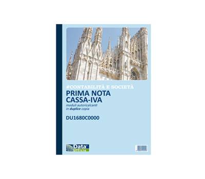 Blocco prima nota cassa-Iva - 50-50 copie autoricalcanti - 29,7 x 21,5 cm - Data Ufficio - DU1680C0000 - 8008842585541 - DMwebShop