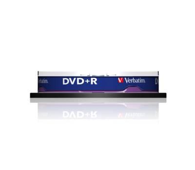 Scatola 10 DVD+R - silver - 4,7 Gb - Verbatim - 43498 - 23942434986 - DMwebShop